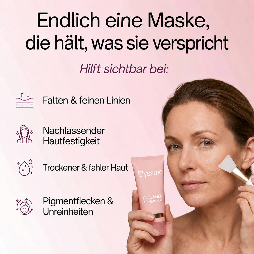 Elysarne Kollagen-Maske – Abbildung 4, deutscher Entwurf