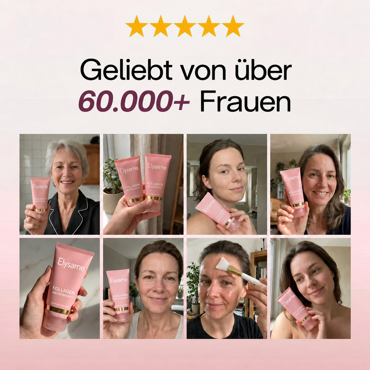 Elysarne Kollagen-Maske – Abbildung 9, deutscher Entwurf